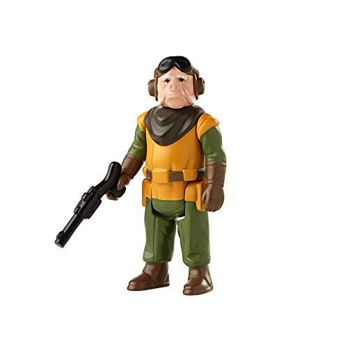 Star Wars Retro Collection Kuiil Toy 3.75-Inch-Scale The Mandalorian Collectible Action Figure with Accessories, Toys for Kids Ages 4 and Up
