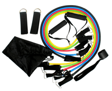 Load image into Gallery viewer, 11-piece suit fitness rally pull rope
