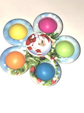 Load image into Gallery viewer, CJSW_Push Bubble Fidget Spinner_Santa Style
