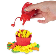 Load image into Gallery viewer, Play-Doh Kitchen Creations Spiral Fries Playset for Kids 3 Years and Up with Toy French Fry Maker, Drizzle, and 5 Modeling Compound Colors, Non-Toxic
