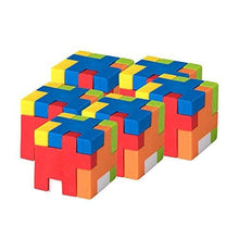 Load image into Gallery viewer, Big Mo&#39;s Toys Puzzle Erasers - Individually Wrapped Goody Bag Party Favor and Stocking Stuffers Pencil Eraser - 6 Balls and 6 Cubes
