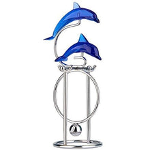 Load image into Gallery viewer, Sunnytech Dolphins Kinetic Art Balancing Decompression Toy Decompressive Science Psychology Home Office Decor Desk Decor Toy (WJ139 HL08 Dolphins Toy)
