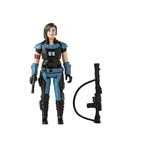 Star Wars Retro Collection Cara Dune Toy 3.75-Inch-Scale The Mandalorian Action Figure with Accessories, Toys for Kids Ages 4 and Up