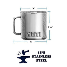 Load image into Gallery viewer, YETI Rambler 14 oz Stainless Steel Vacuum Insulated Mug with Lid, Seafoam
