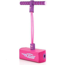 Load image into Gallery viewer, Flybar My First Foam Pogo Jumper for Kids Fun and Safe Pogo Stick for Toddlers, Durable Foam and Bungee Jumper for Ages 3 and up, Supports up to 250lbs (Pink), MFF-P
