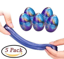 Load image into Gallery viewer, Anditoy 5 Pack Slime Eggs Galaxy Slime Stress Relief Toy for Kids Boys Girls Christmas Stocking Stuffers Party Favors
