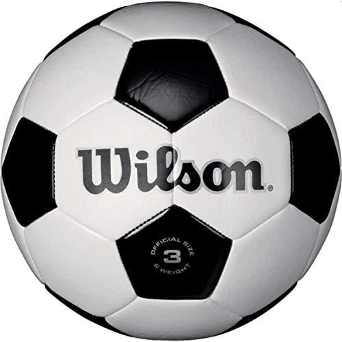 Wilson Traditional Soccer Ball - White/Black, Size 5