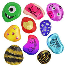 Load image into Gallery viewer, Rock Painting Kit for Kids - Arts and Crafts for Girls &amp; Boys Ages 6-12 - Craft Kits Art Set - Supplies for Painting Rocks - Best Tween Paint Gift, Ideas for Kids Activities Age 4 5 6 7 8 9 10
