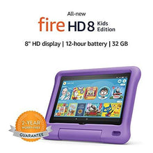 Load image into Gallery viewer, All-new Fire HD 8 Kids Edition tablet, 8&quot; HD display, 32 GB, Purple Kid-Proof Case
