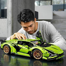 Load image into Gallery viewer, LEGO Technic Lamborghini Sián FKP 37 (42115), Model Car Building Kit for Adults, Build and Display This Distinctive Model, a True Representation of The Original Sports Car, New 2020 (3,696 Pieces)
