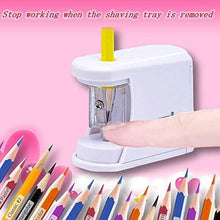 Load image into Gallery viewer, Pencil Sharpener,Classroom Electric Pencil Sharpener,to Prevent Accidental Opening,Can Automatically Stop The Children&#39;s Electric Pencil Sharpener,Suitable for Students,Artists,Classrooms,Ofices

