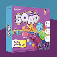 Load image into Gallery viewer, Dan&amp;Darci Soap Making Kit for Kids - Bath Science Project - Gift for Boys &amp; Girls Ages 6-12 - Indoor Activity Craft Kits - Make Your Own DIY Soap
