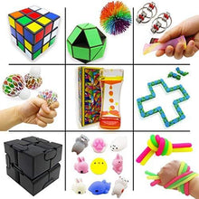 Load image into Gallery viewer, 24 Sensory Fidget Stress Relief ADHD Autism Anxiety Therapy Kids Toys Infinity Cube; Mochi Squishy
