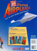 Load image into Gallery viewer, Klutz Book of Paper Airplanes Craft Kit
