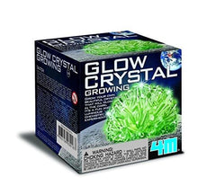 Load image into Gallery viewer, 4M Glow Crystal Growing Kit - Grow a DIY Crystal Experiment Specimen, A Great Educational STEM Toys Crystal Making Gift for Kids &amp; Teens, Boys &amp; Girls
