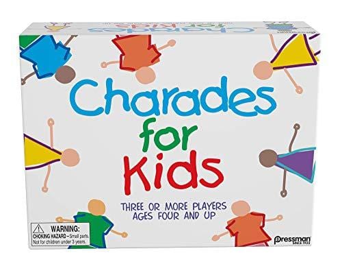 Pressman Charades for Kids -- The 'No Reading Required' Family Game