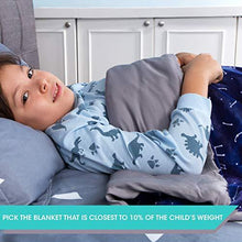 Load image into Gallery viewer, Florensi Weighted Blanket for Kids with Removable Bamboo Duvet Cover (7 Lbs &amp; 41&quot; x 60&quot;), 7 Pounds Weighted Comforter, Twin Size, Cooling Blanket for Kid Baby Toddler Teenager, Machine Washable Cover

