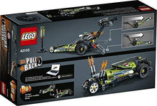 Load image into Gallery viewer, LEGO Technic Dragster 42103 Pull-Back Racing Toy Building Kit, New 2020 (225 Pieces)
