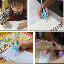 Load image into Gallery viewer, Pencil Grips - JuneLsy Pencil Grips for Kids Handwriting Pencil Grip Posture Correction Training Writing AIDS for Kids toddler Preschoolers Students Children Special Needs (3 PCS)
