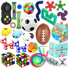 Load image into Gallery viewer, 28 Pack Sensory Toys Set, Relieves Stress and Anxiety Fidget Toy for Children Adults, Special Toys Assortment for Birthday Party Favors, Classroom Rewards Prizes, Carnival, Piñata Goodie Bag Fillers
