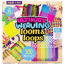 Load image into Gallery viewer, Made By Me Ultimate Weaving Loom by Horizon Group Usa, Includes Over 380 Craft Loops &amp; 1 Weaving Loom (Amazon Exclusive), Multicolor
