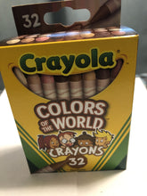 Load image into Gallery viewer, Crayola Multicultural Crayons - 32 Count
