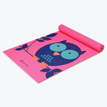 Load image into Gallery viewer, Kids Owl Yoga Mat (4MM)

