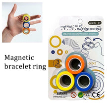 Load image into Gallery viewer, FinGears Magnetic Rings Fidget Toy Anti-stress Toy

