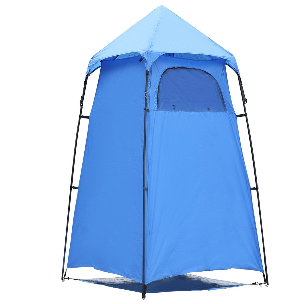 Outsunny Portable Camping Shower Tent Privacy Bathing Shelter Travel